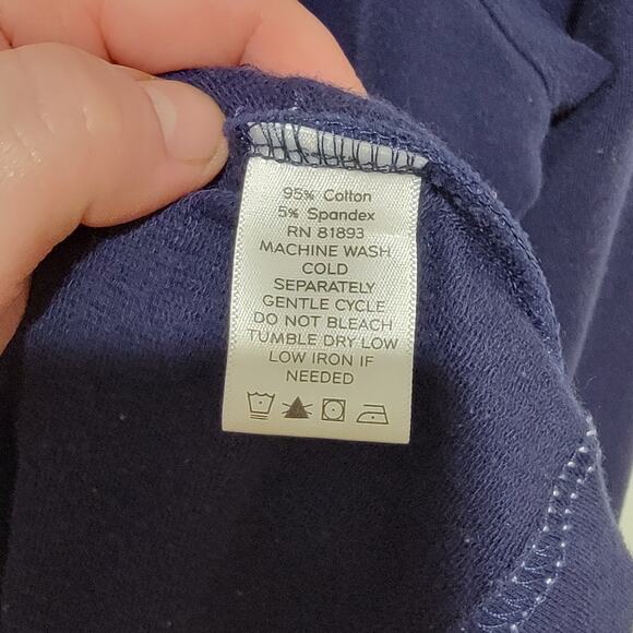 Sport Savvy Womens Blue and White Lined Light Jacket Size Small Style A92329 - Picture 4 of 10